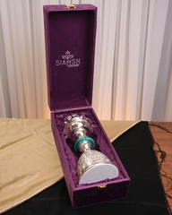 Elegant Silver-Plated Decorative Samai