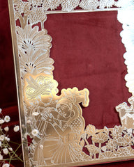 Silver-Plated Decorative Photo Frame – Wedding & Gift Keepsake