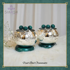 Luxury Silver-Plated Two Bowls Gift Set