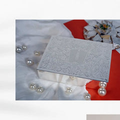 Silver-Plated Vishnu Tilak Box – 8x6 Full Brass Decorative Gift Box | Multipurpose Use with Swede Utility Packing