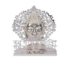 Silver Plated Buddha T-Light Holder for Pooja & Décor | By Siansh