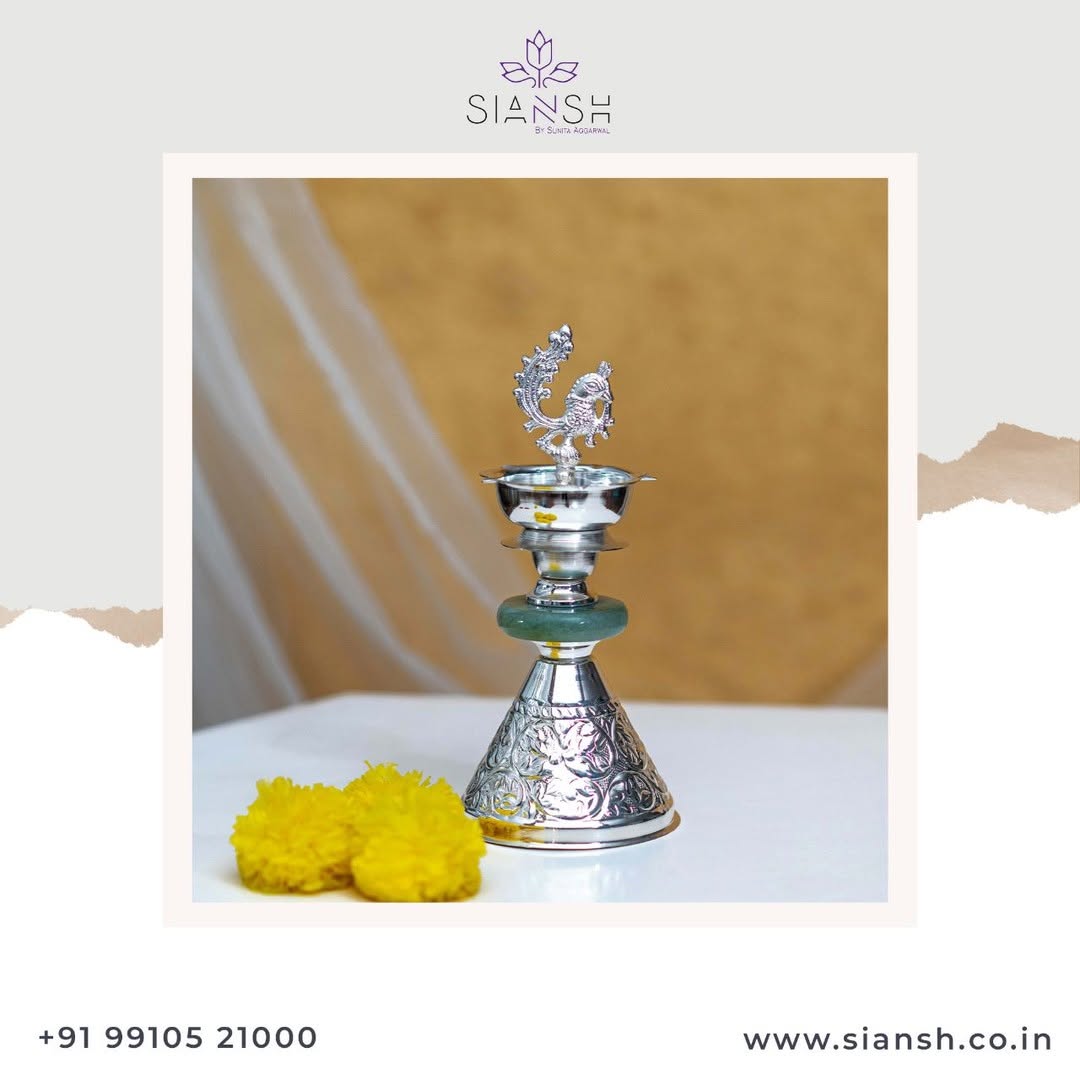 Small Samai (silver plated on Brass)