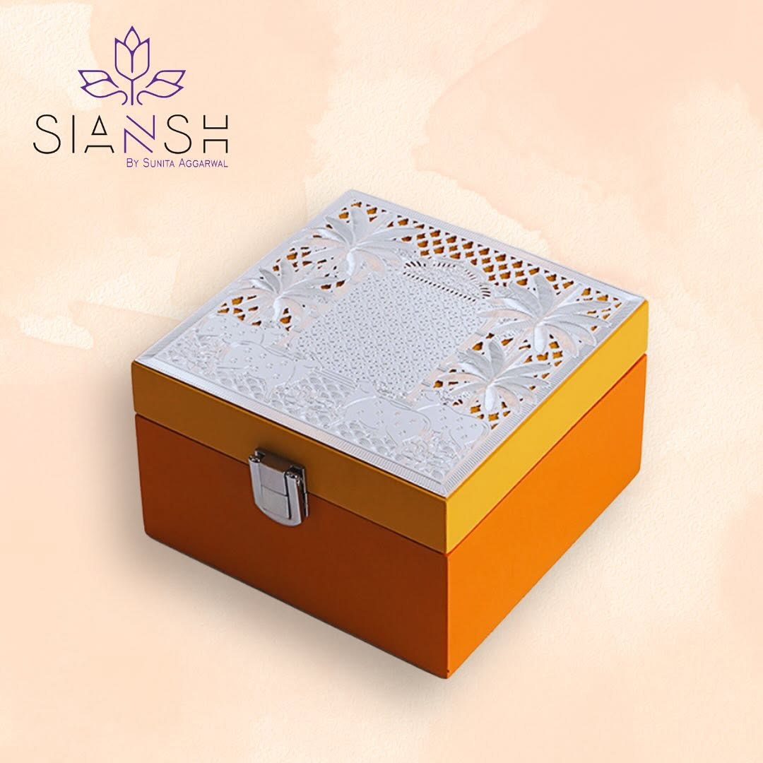 Intricate Etching Tree Box
