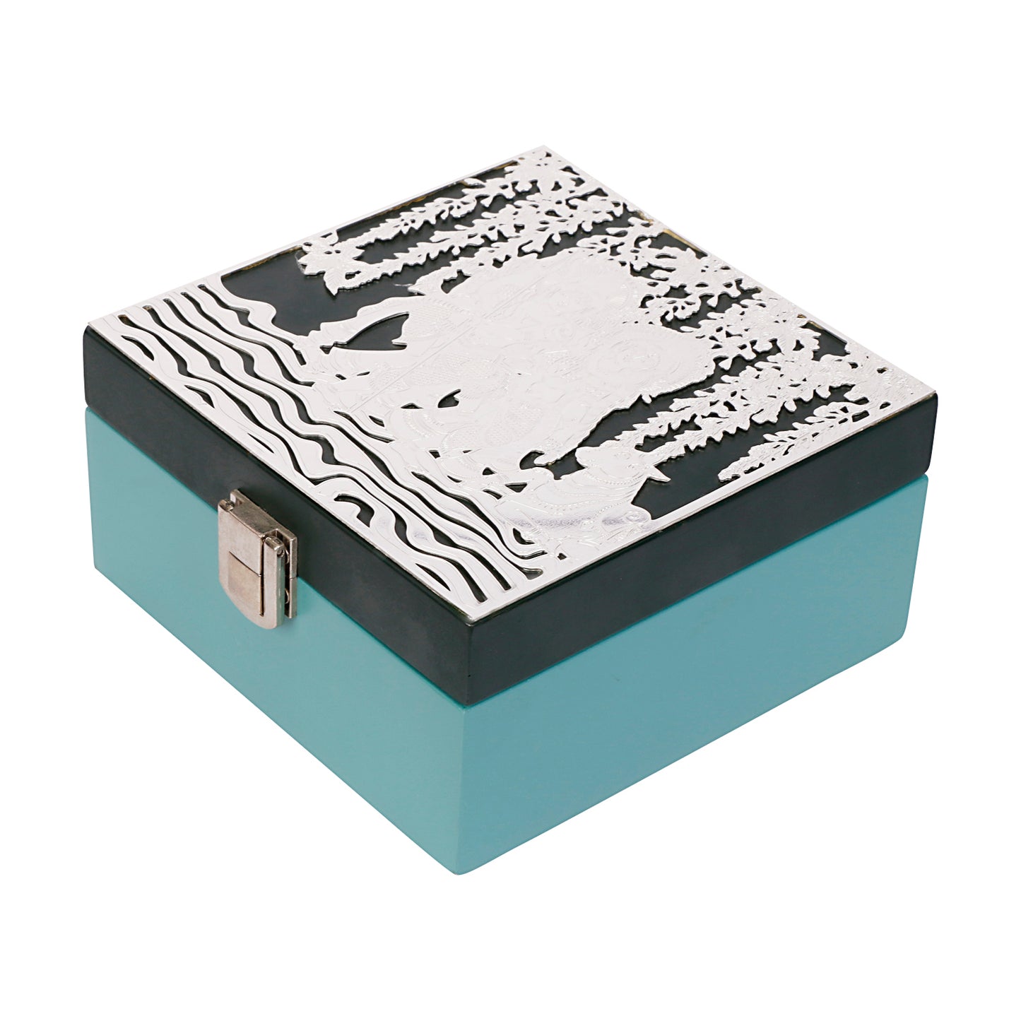 Intricate Designed Shiv Parvati  Box