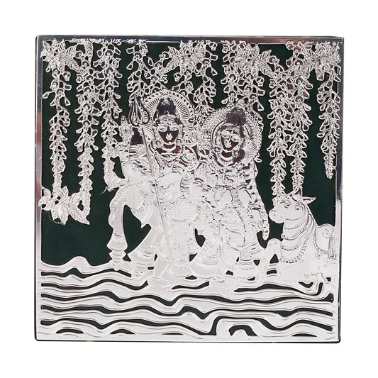 Intricate Designed Shiv Parvati  Box