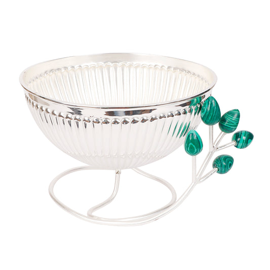 Round Ribbed Wire Bowl