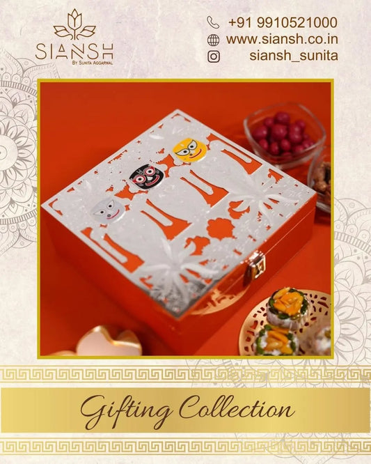 Enameled Jagan Nath Multi-Purpose  Box