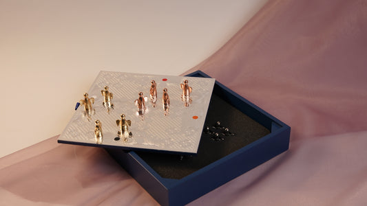 Brass/ silver Plated Ludo