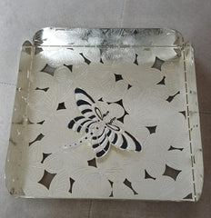 Silver Butterfly & Dragonfly Tissue Paper Holder