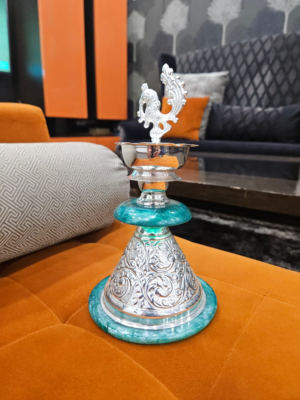 Small Samai (silver plated on Brass)