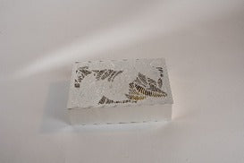 Full Brass silver Plated Vishnu Tilak box