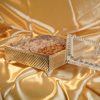 Image:Exquisite Silver-Plated Dry Fruit Box